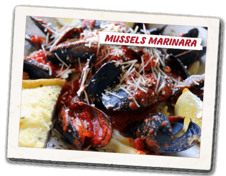 mussels marinara photo mussels marinara photo